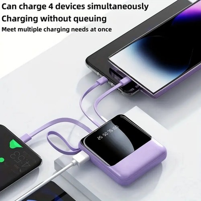 #ad Portable 90000Mah Emergency Power Supply For Outdoor Travel Spare Battery Pack $8.99