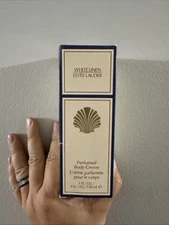 Estee Lauder WHITE LINEN Perfume Body Creme 5 Oz Discontinued