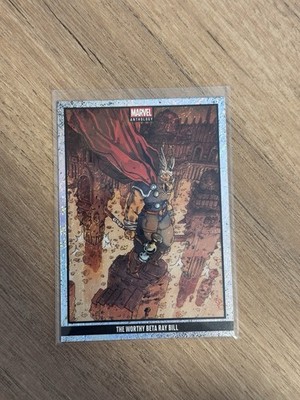 Panini Marvel Anthology The Worthy Beta Ray Bill /25 Numbered Foil #25