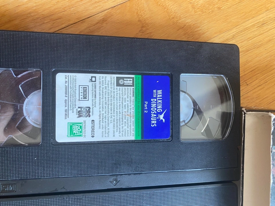 BBC Video Walking with Dinosaurs (VHS, 2001, 2-Tape Set) - Image 4 of 4