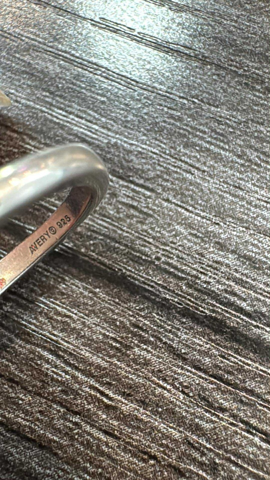 Script Initial Ring Letter S James Avery Size 4.5 - image 1