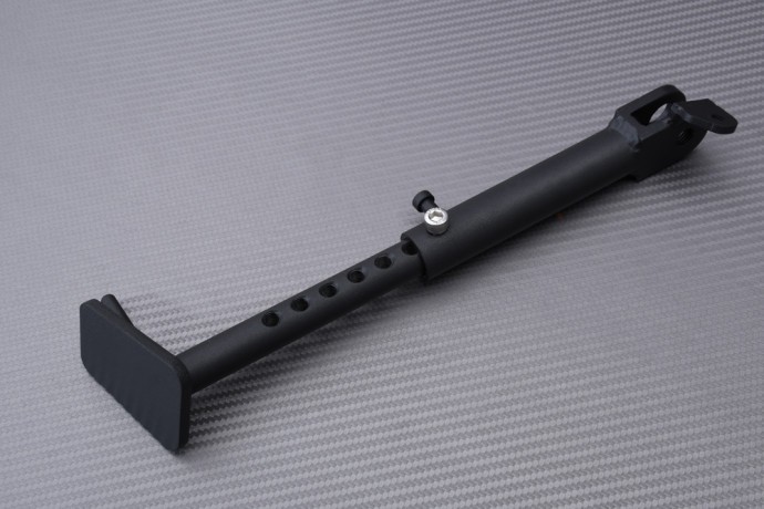 Béquille latérale réglable noire en aluminium pour moto Husqvarna 401 Vitpilen 2018-2020
