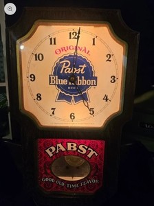 Pabst Blue Ribbon Clock | eBay