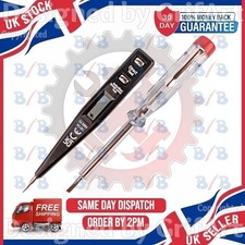 2PC MAINS DIGITAL CIRCUIT TESTER SCREW DRIVER VOLTAGE PEN ELECTRICAL SCREWDRIVER