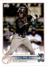 2022 Topps Pro Debut #PD-190 Federico Polanco Jupiter Hammerheads