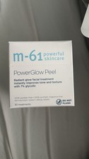 M-61 PowerGlow Peel 1 Minute 1 Step Exfoliating Facial Peel 30 Treatments