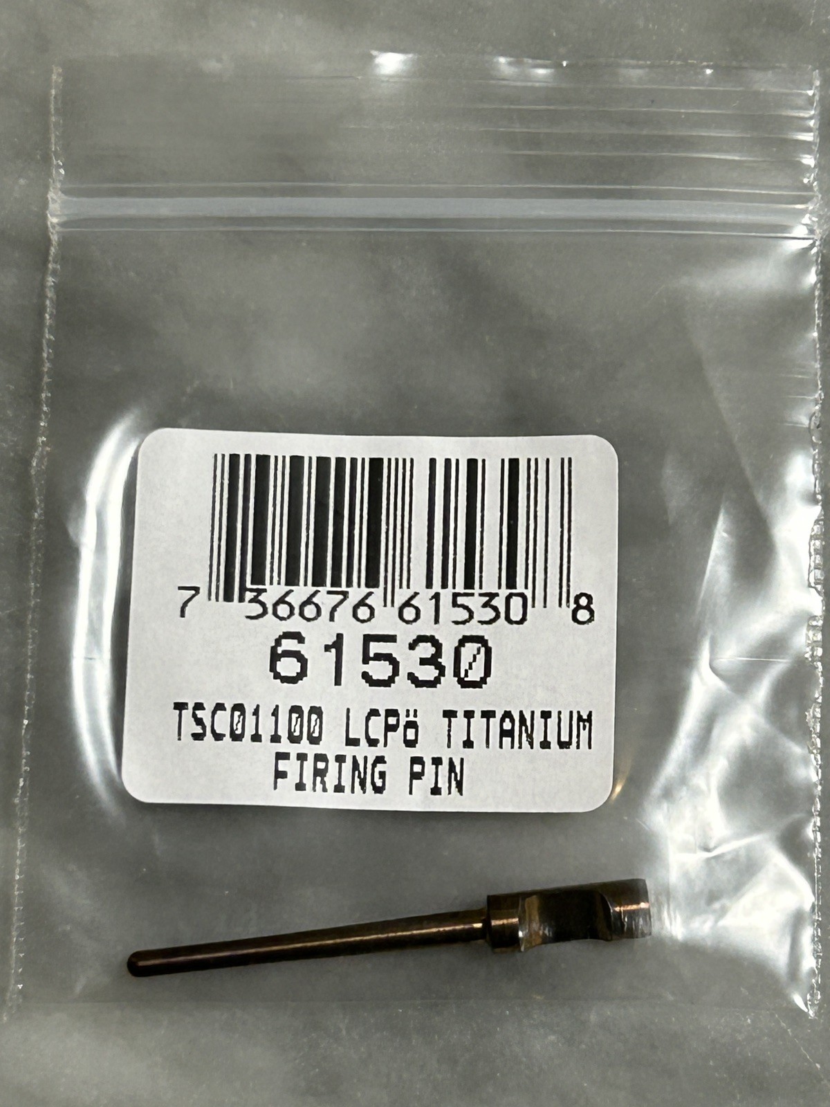 Genuine Ruger LCP / LCP MAX 380 Cal Firing Pin - Improved TITANIUM! *NEW*