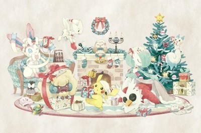Pokemon Center Original Pokémon Holiday Blessings Christmas Goods