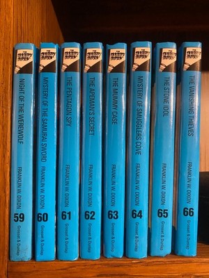 Rare Hardy Boys 59-66 (59 60 61 62 63 64 65 66) Glossy Edition Complete HC