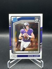 Devin Leary 2024 Donruss Optic Rookie #227 Baltimore Ravens Rookie