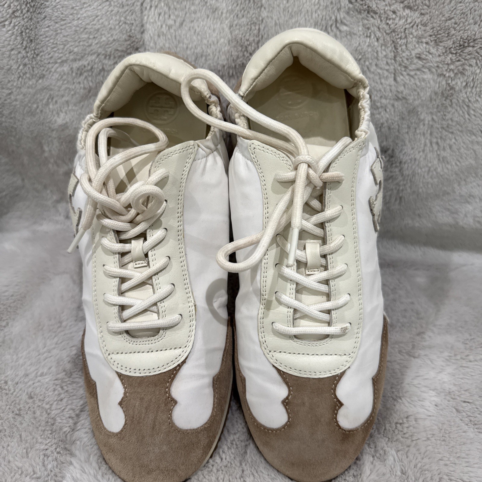 Tory Burch Multi Mixed Material Sneaker Size 10.5 Mens image 8