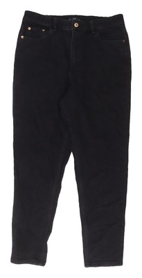 F&F Damenjeans schwarz Regular Straight   Größe 12