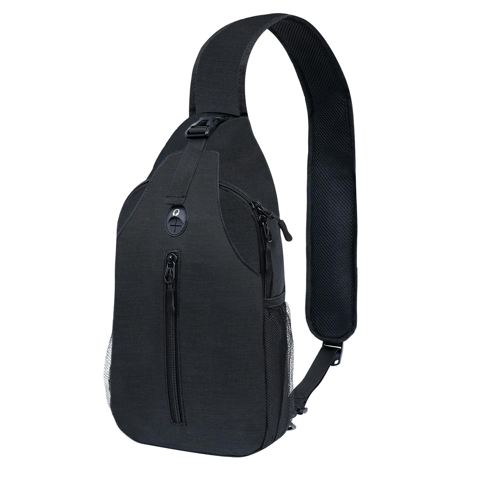 Daypack With Water Bottle Pocket Black
