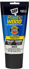 Plastic Wood All Purpose Latex Wood Filler, White, 6 Oz - Packaging May Vary