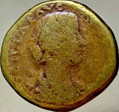 Empress Lucilla Large Sestertius Roman Coin 164-169AD Marcus Aurelius Daughter
