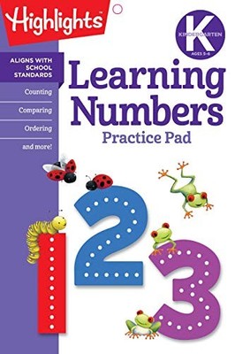 LEARNING NUMBERS (HIGHLIGHTS LEARN ON THE GO PRACTICE *Excellent Condition*