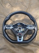 2011-2014 Mk6 Volkswagen Jetta Gli Gti Leather Steering Wheel Manuel Oem