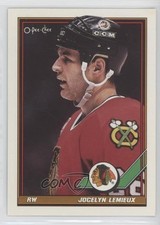 1991-92 O-Pee-Chee Jocelyn Lemieux #453 y8y