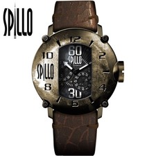 SPILLO Speed Demon SD917KB-13BROWN Bronze Brown Italian Leather Automatic