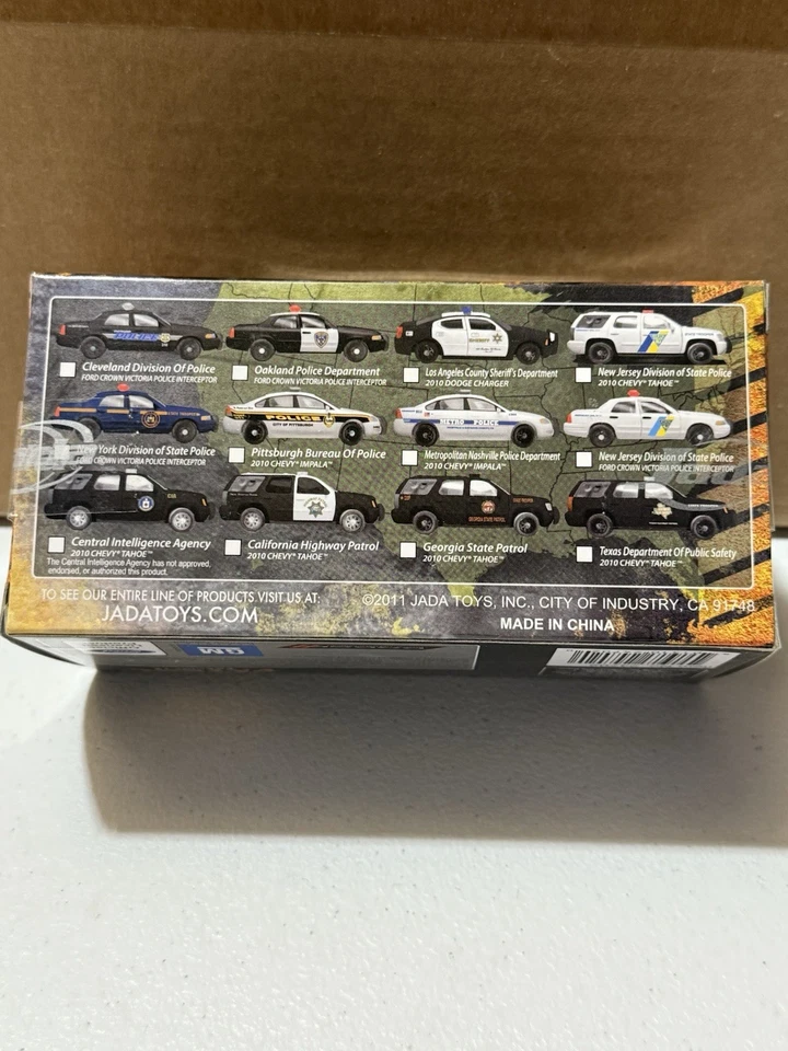 Jada Hero Patrol Central Intelligence Agency 2010 Chevy Tahoe 1/32 DIECAST - Image 2 of 4