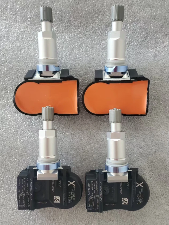 Complete Set of 4 Genuine OEM Nissan TPMS Tire Pressure Sensors Kit 40700-3AN1B Foto 3 de 3