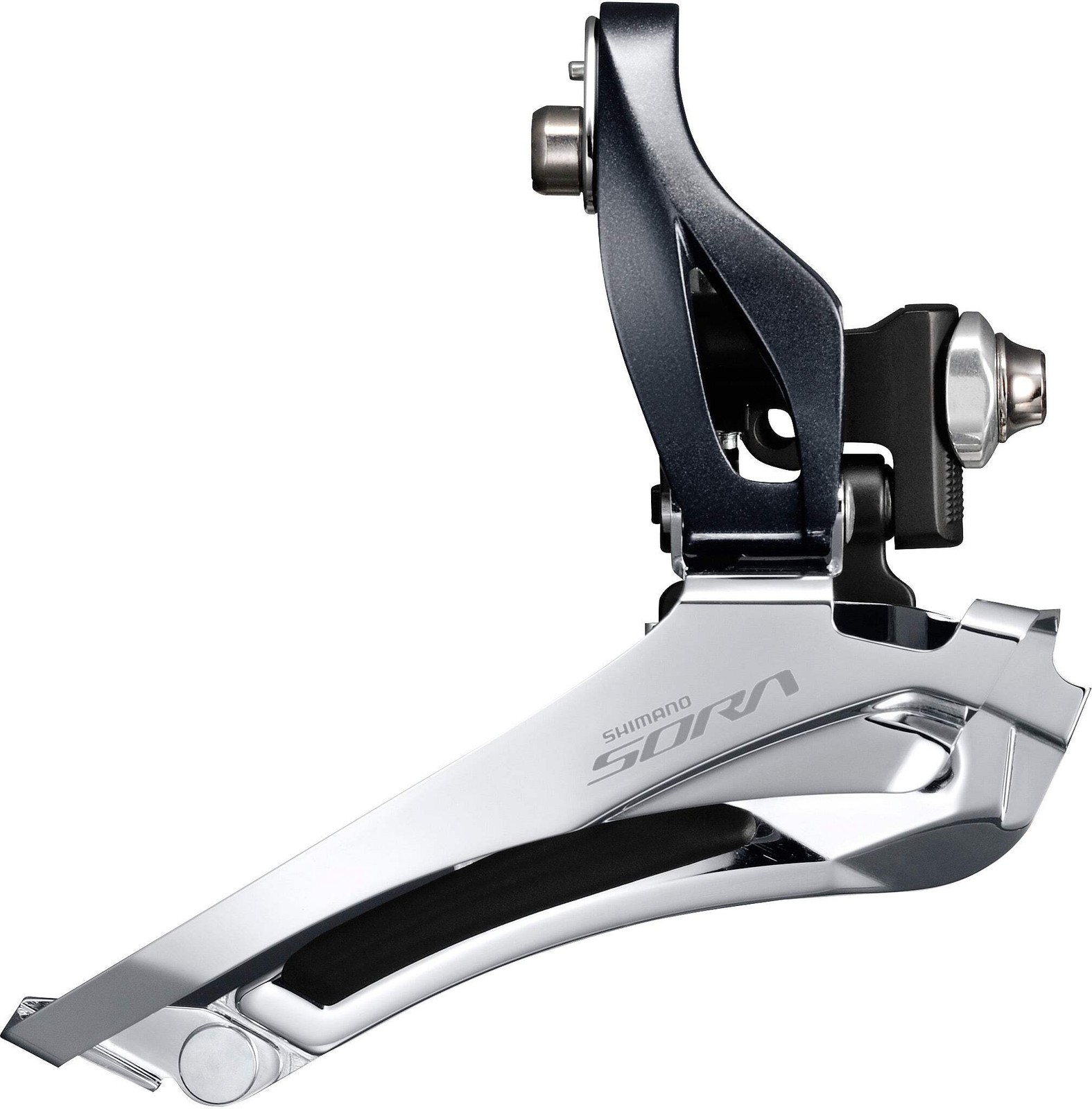 Shimano Sora FD-R3000 Sora 9-speed front derailleur, double braze-on