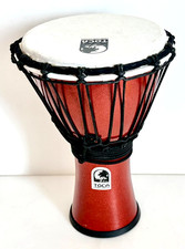 TOCA Hand Percussion Drum  W/Rope 12 3/4" Tall x 9" Head Instrument