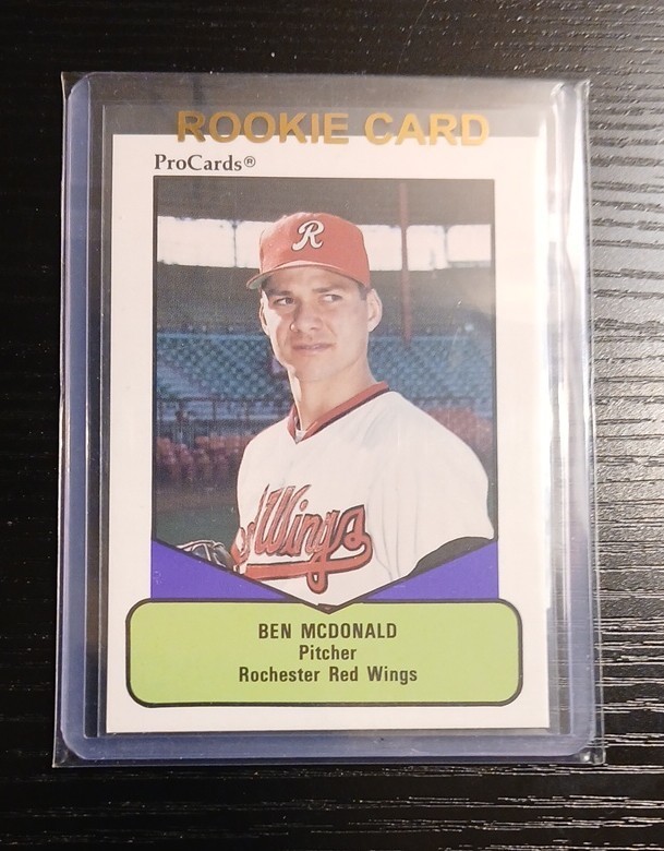 1990 ProCards AAA Future Stars - Ben McDonald #456 (RC)