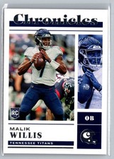 2022 Panini Chronicles #34 Malik Willis
