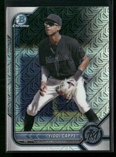 2022 Bowman Chrome #BCP-248 Yiddi Cappe Prospects Mojo Refractor