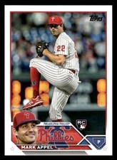 2023 Topps #259 Mark Appel Rookie  Philadelphia Phillies