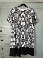 Rachel Zoe x A Pea In The POD Maternity Dress Size L Black & White