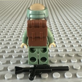 LEGO Star Wars Endor Rebel Commando Trooper Minifigure 8038 sw0367 sw0368
