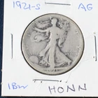 1921 S WALKING LIBERTY HALF DOLLAR *AG DETAILS*