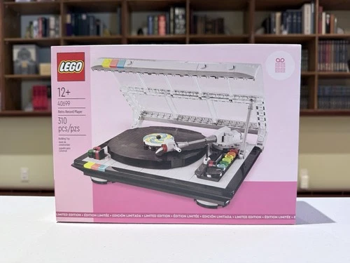 Lego Promo GWP Set 40699 Retro Record Player - NEW & SEALED (Retired Set)