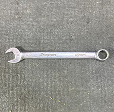 Snap-on OEXM10 10mm Metric Combination Wrench Steel Polished Silver