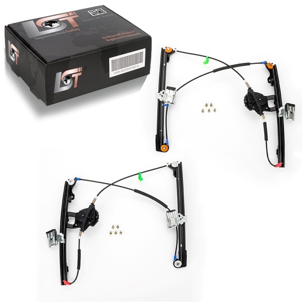 2X Manueller Fensterheber Vorne Links Rechts FüR VW Golf III 3 Vento 1H 91-98-image