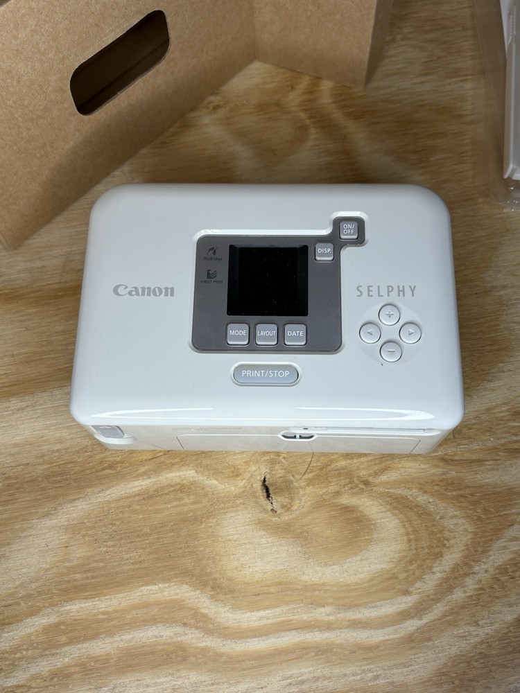 Canon Selphy CP720 Compact Photo Printer Open Box