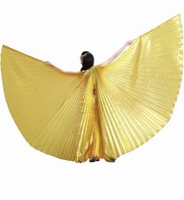 Women's Egyptian Egypt Belly Dance Costume No sticks Bifurcate Isis Wings