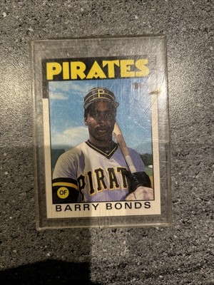 1986 Topps Traded Barry Bonds Pittsburgh Pirates Baseballkarte #11T