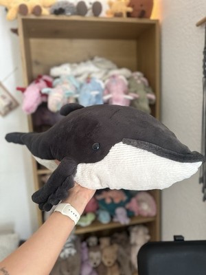 Jellycat Humphrey The Humpback Whale Soft Toy Plush Rare Retired New with Tags