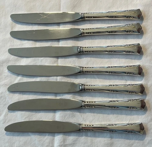 Vintage Gorham Greenbrier 1938 Sterling Silver 8 7/8 inch Modern Hollow Knife