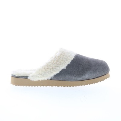 Hitchcock Dottie W168-66 Womens Gray Extra Extra Wide 6E Mules Slippers Shoes 6