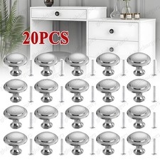 20PCS Brushed Nickel Cabinet Knobs Drawer Pulls Stainless Steel Kitchen Hardware