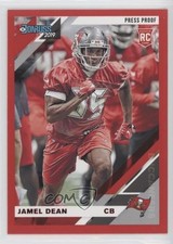 2019 Panini Donruss Rookies Press Proof Red Jamel Dean #285 wd9