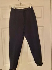 Vintage Dark Navy Made in Switzerland Stirup Ski Pants by Jantzen Neige S