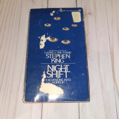 NIGHT SHIFT Stephen King 1979 TRUE 1st Ed First Printing Signet Paperback Horror