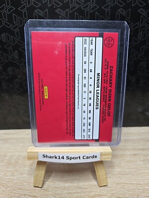 2023 Donruss Zack Gelof Retro 1990 Signatures Holo Auto RC