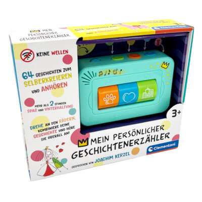 Clementoni 59202 Geschichtenerzähler Gute Nacht Geschichten für Kinder NEU OVP