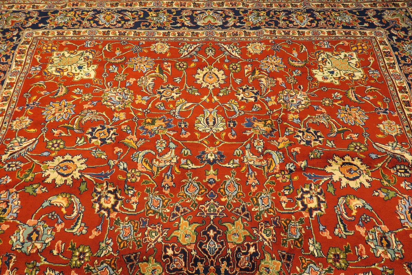 Authentic  Wool RNRN-170 8'2'' x 10'10'' Persian Tebriz Rug
